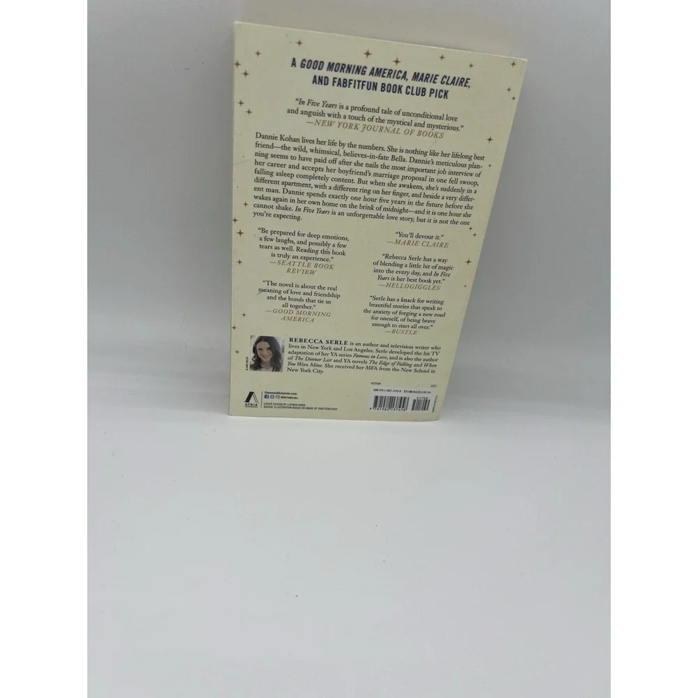 In Five Years : A Novel by Rebecca Serle (2021, Trade Paperback)